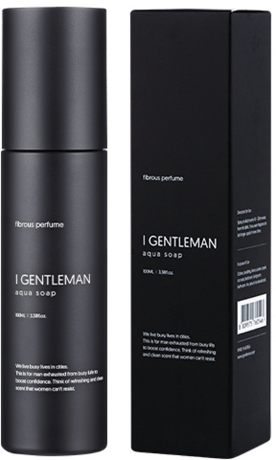 아이젠틀맨 섬유향수, 아쿠아솝, 100ml, 1개