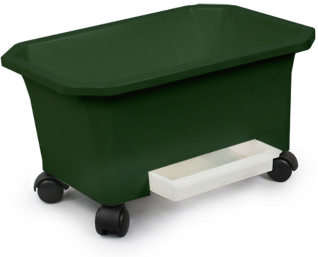 플라팜 베란다 텃밭 화분 클래식, 그린, 1개