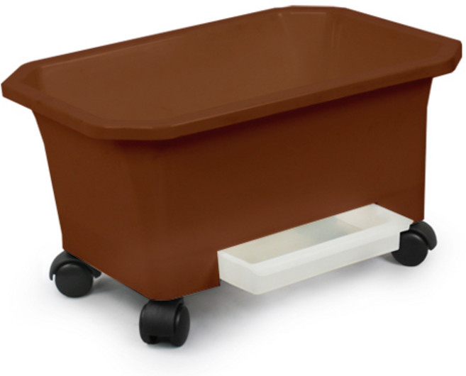 플라팜 클래식 화분, 브라운, 1개