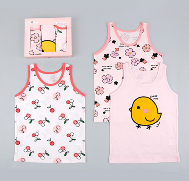 Maykids 女童背心 3件組