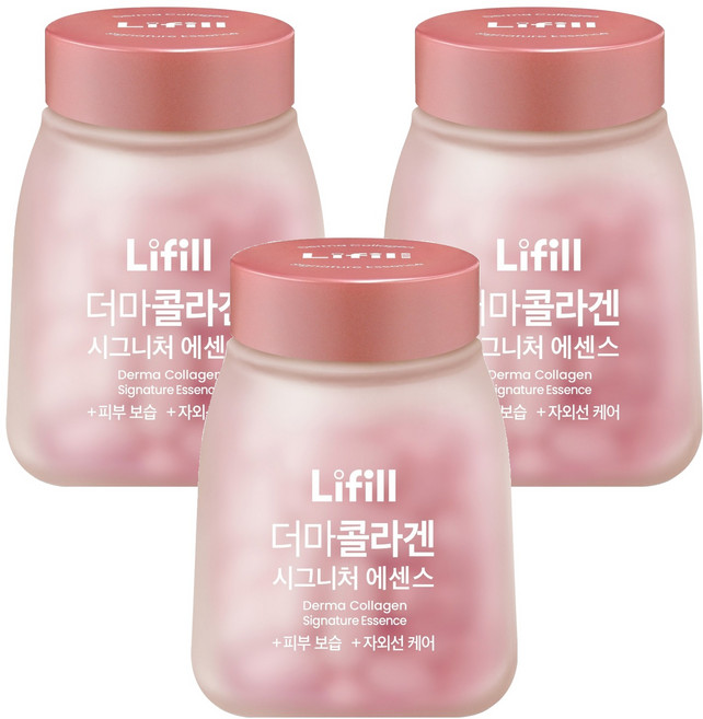 라이필 더마 콜라겐 시그니처 에센스 67.2g, 84정, 3개