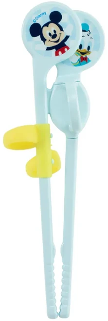 pigeon 貝親 兒童練習簡單筷 右手用 2歲以上, 米奇 + 唐老鴨, 1盒