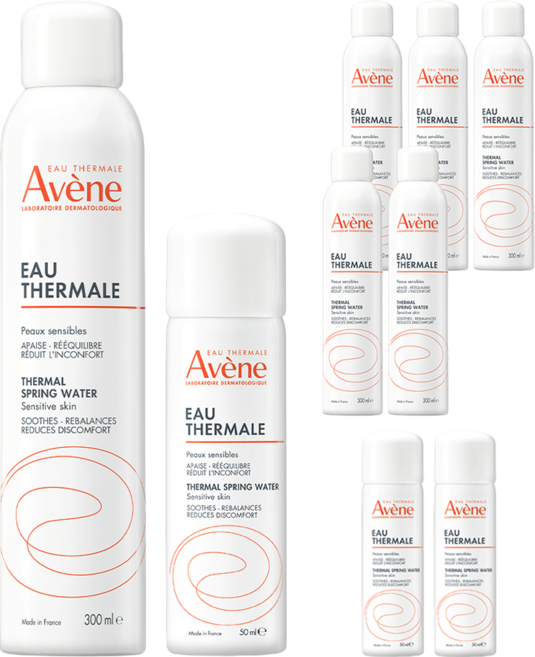아벤느 오 떼르말 온천수 미스트 300ml 2p + 50ml 세트, 3개