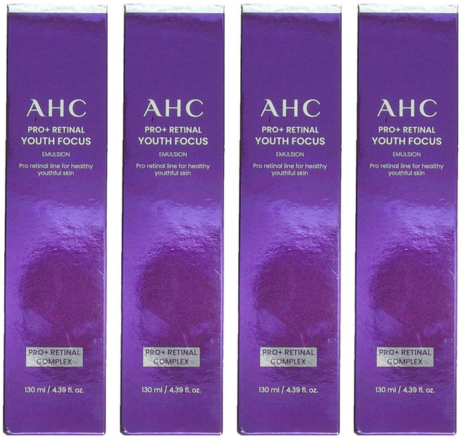 AHC PRO+ A醛逆時煥活水凝乳, 130ml, 4瓶