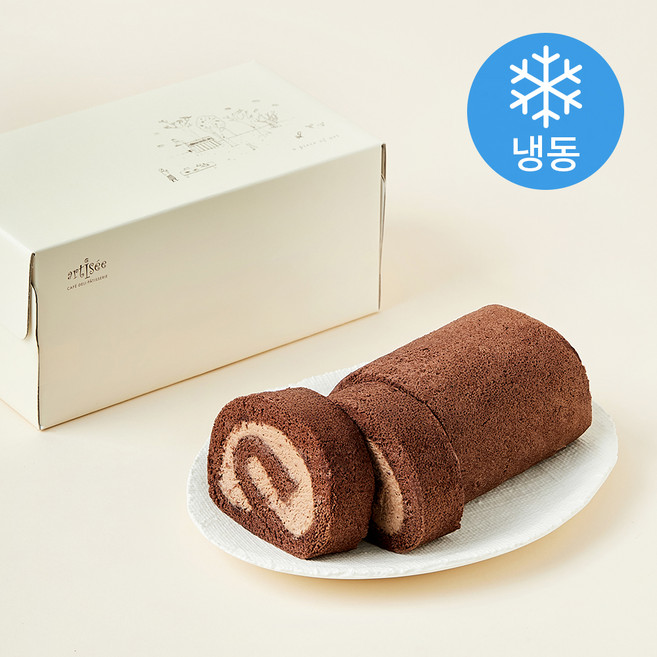 아티제 초코 롤케이크, 350g, 1개