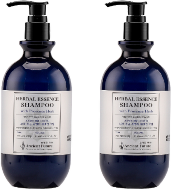 오래된미래 허브 에센스 샴푸, 400ml, 2개