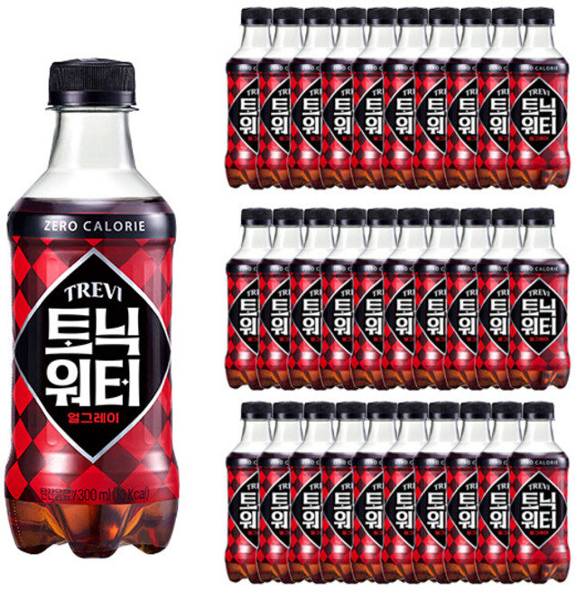 트레비 토닉워터 탄산음료 얼그레이, 300ml, 40개