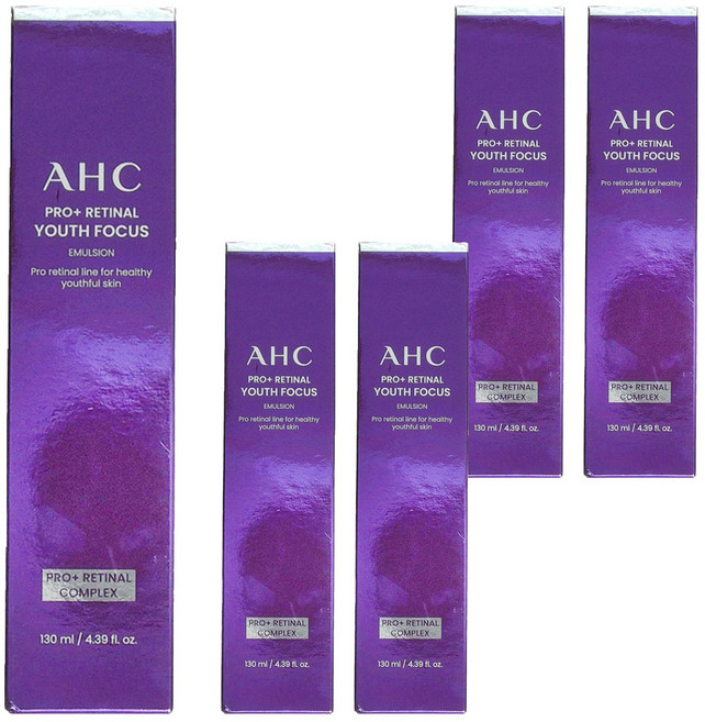 AHC PRO+ A醛逆時煥活水凝乳, 130ml, 5瓶