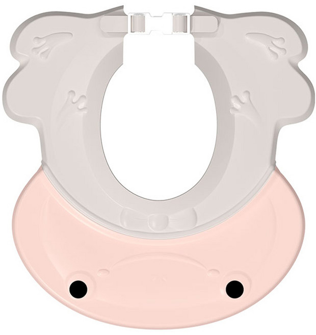 톨스토이 개구리 실리콘 샴푸캡, 핑크, 1개