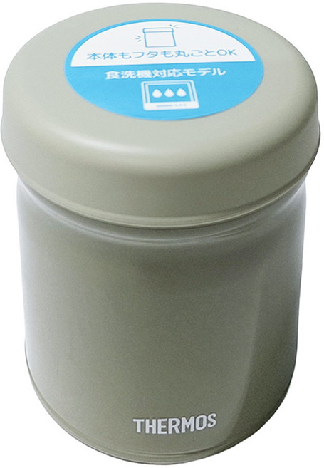 THERMOS 膳魔師 不鏽鋼燜燒罐 JEB400 KKI, 卡其色, 400ml, 1個