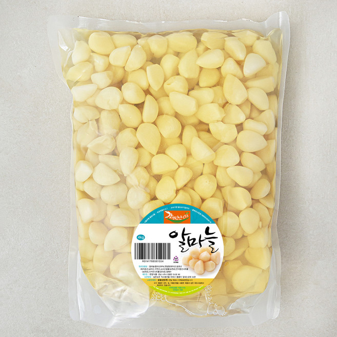 강경신안상회 알마늘, 4kg, 1개