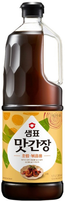 샘표 맛간장 조림볶음용, 1.7L, 1개