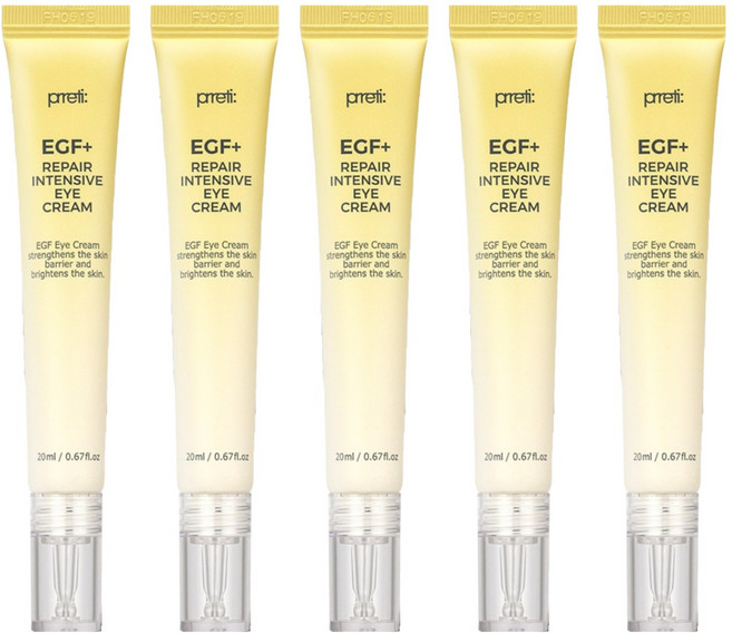 프레티 EGF+ 리페어 인텐시브 아이크림, 20ml, 5개