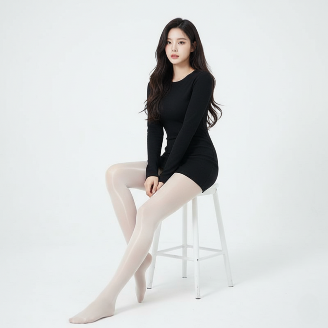 마켓피아 슬림 오일 은은한 광택 팬티스타킹