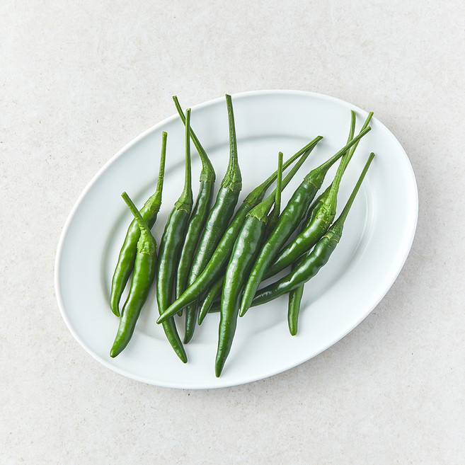 녹색 쥐똥고추(베트남고추), 1개, 50g