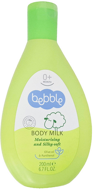 bebble 貝朵 橄欖滋養身體乳 200ml 清爽保濕 適用於日常保養, 1瓶