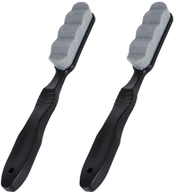 엔베스트 러닝 운동화 나노 세척 청소솔, 그레이, 2개