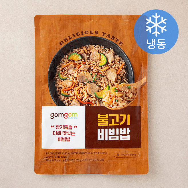 곰곰 불고기 비빔밥 (냉동), 420g, 1개