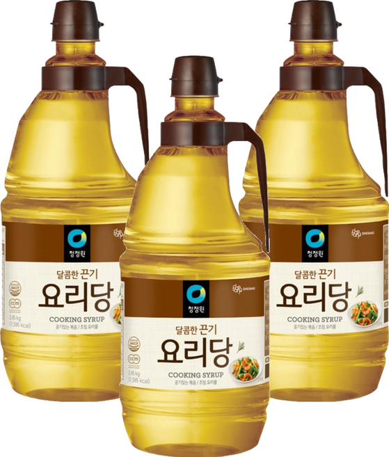 청정원 달콤한 끈기 요리당, 2.45kg, 3개