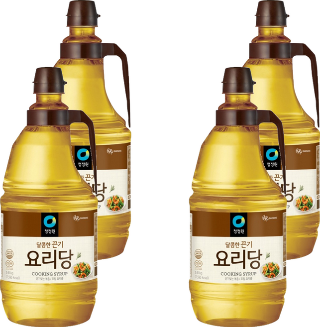 청정원 달콤한 끈기 요리당, 2.45kg, 4개