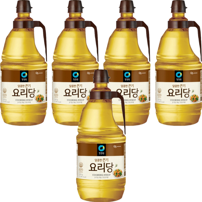 청정원 달콤한 끈기 요리당, 2.45kg, 5개