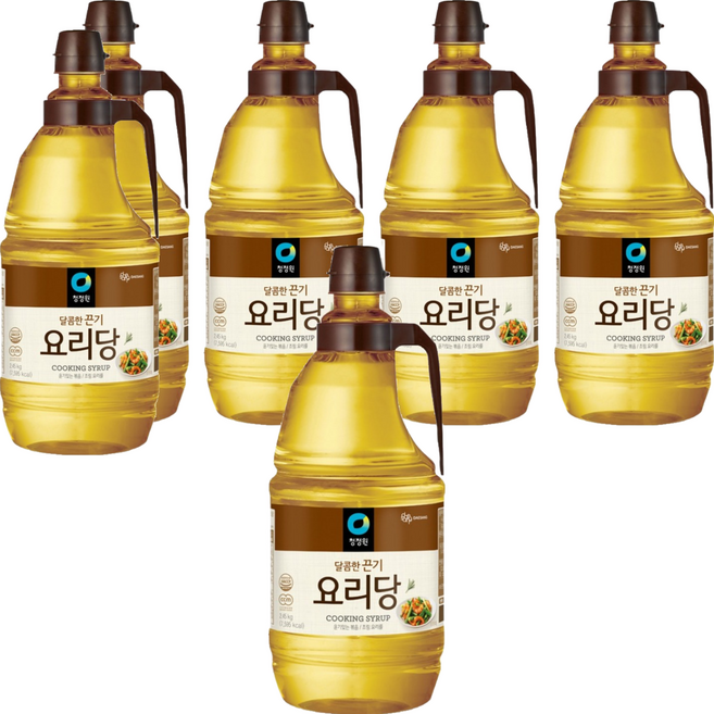 청정원 달콤한 끈기 요리당, 2.45kg, 6개