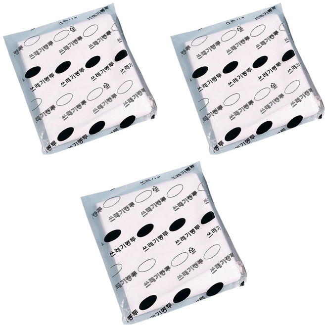 새니피아 배접 비닐봉투 20p, 3개, 100L
