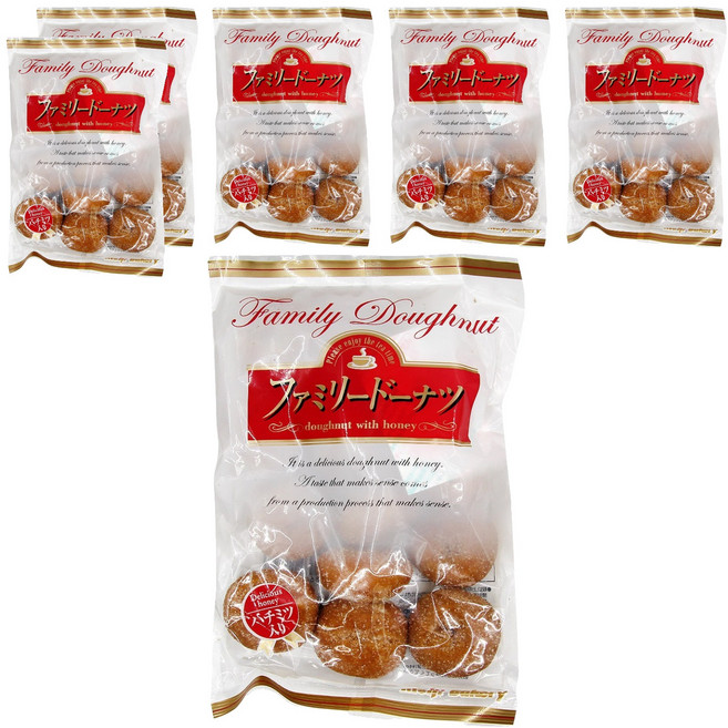 메이지 패밀리 도넛, 130g, 6개
