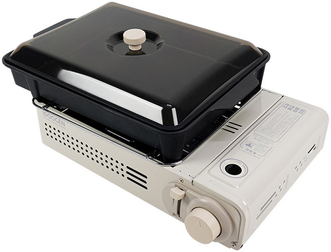 아이두젠 구이맥스 캠핑 버너 가스 부르스타 휴대용, 베이지, 1개