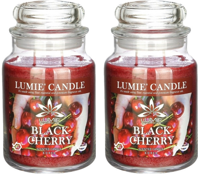 르미에 캔들, 블랙체리, 570g, 2개