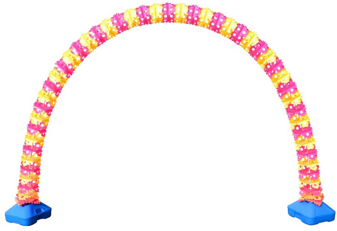 Kinigaland 彩帶拱門套組, 1套, 混合黃色調