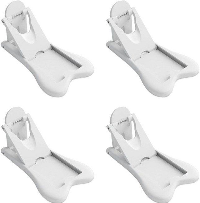 꼬사 슬라이딩 도어 안전잠금장치, 화이트, 4개