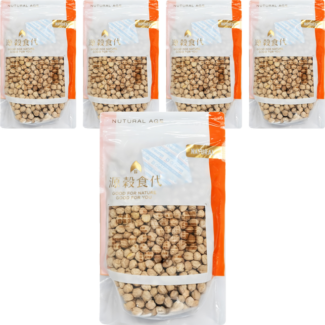 源穀食代 埃及豆(雪蓮子), 500g, 5包