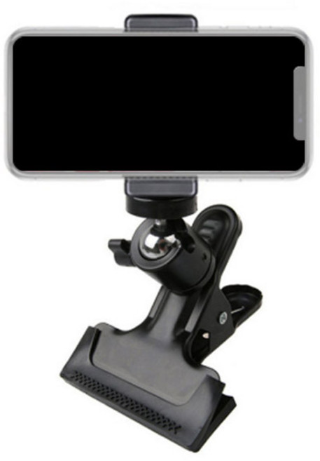 스타리움 유모차 헬스장 기타 집게형 핸드폰 거치대, 1개