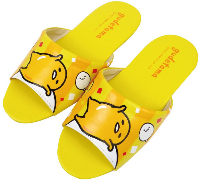 gudetama 蛋黃哥 成人款室內拖鞋, 氣球, 1雙