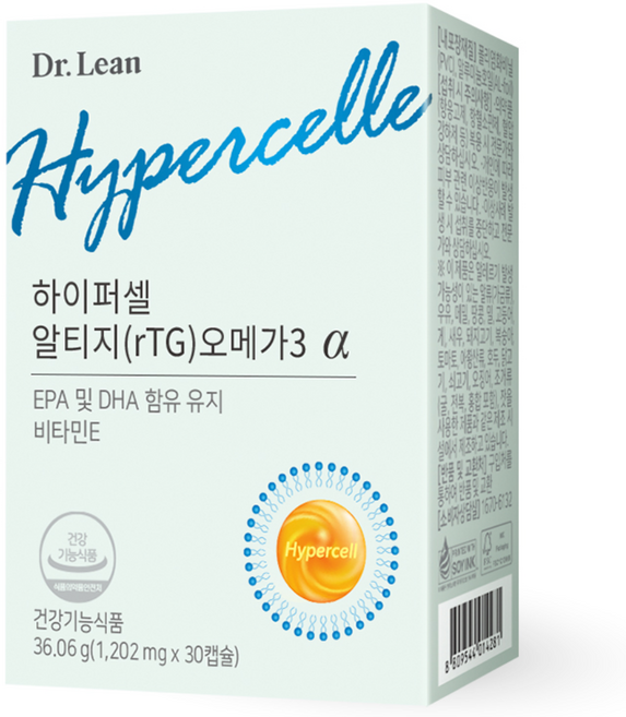 닥터린 정품 하이퍼셀 알티지 rTG 오메가3 알파, 30정, 1개