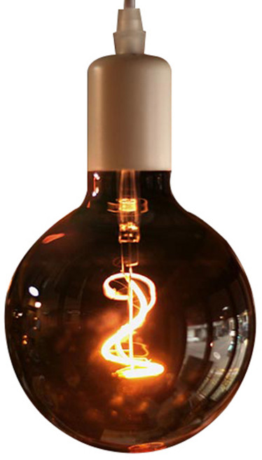 LED 뉴필터 에디슨전구 4W G95, 전구색, 1개