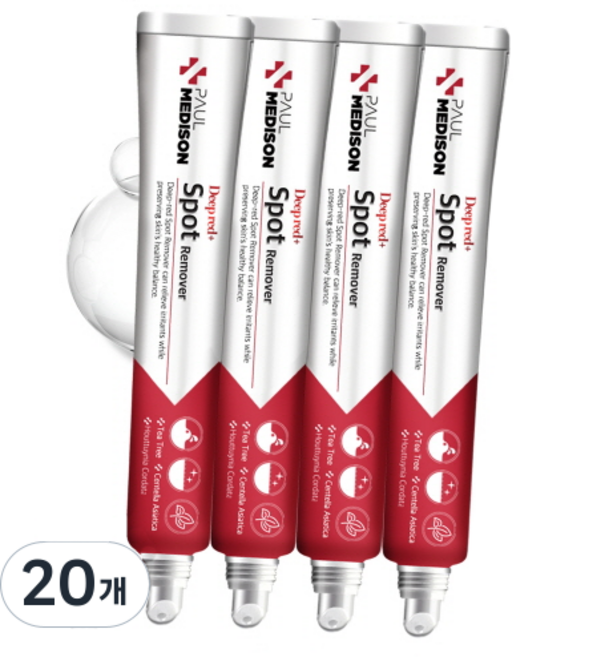 폴메디슨 딥레드 스팟 리무버, 25g, 20개