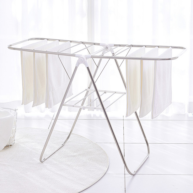 흥화신바람 국내생산 빨래건조대, 흰색