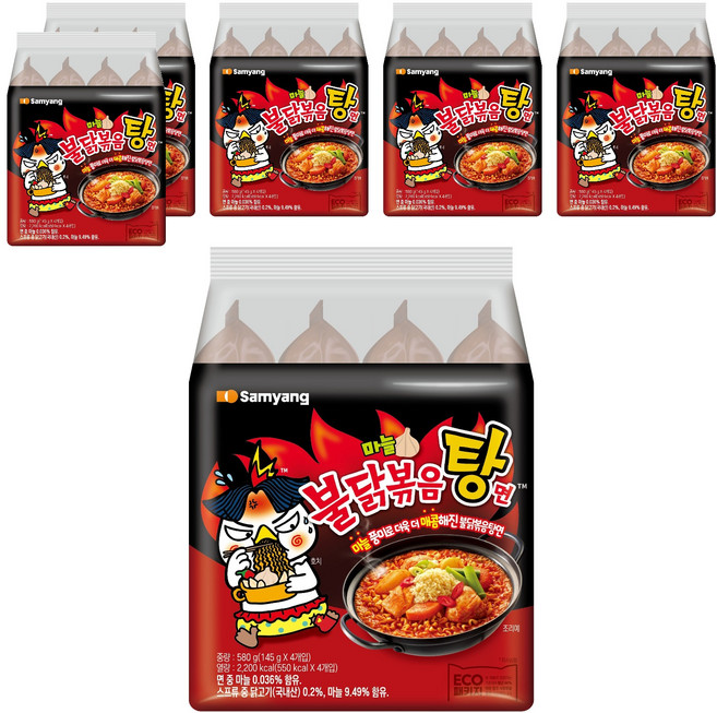 삼양 불닭볶음탕면 145g, 24개