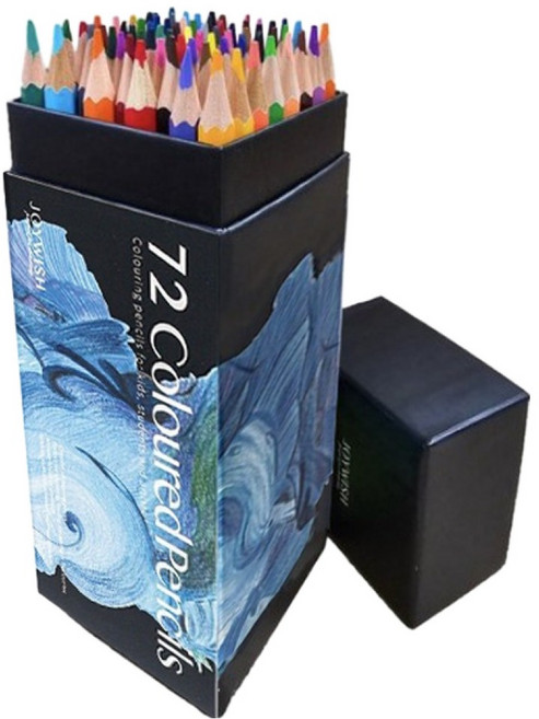 조이위시 전문가용 드로잉 유성 색연필, 72색, 1세트