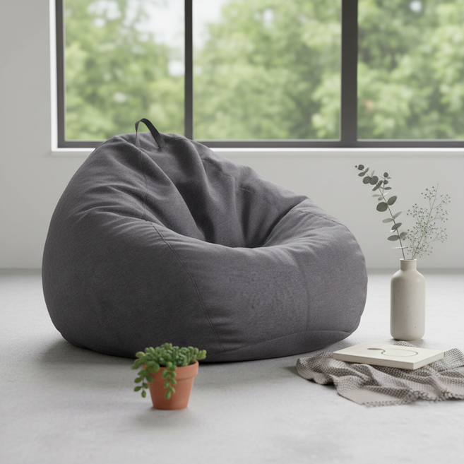 懶人沙發, 灰色