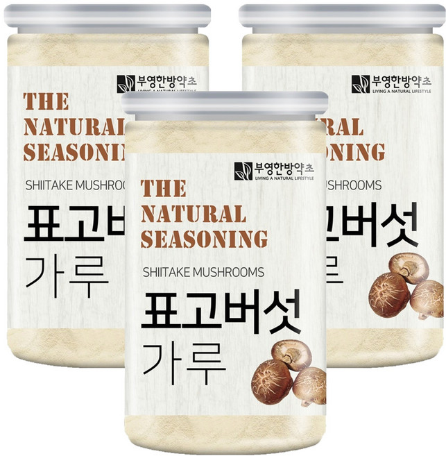 부영한방약초 표고버섯가루, 100g, 3개