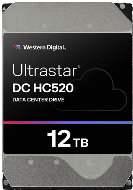 Western Digital 威騰 Ultrastar HDD SATA, HC520, 12TB