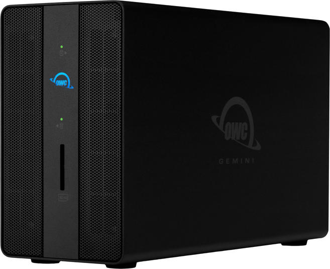 OWC Gemini 雙槽外接盒 Thunderbolt 3, OWCTB3GM000, 1個