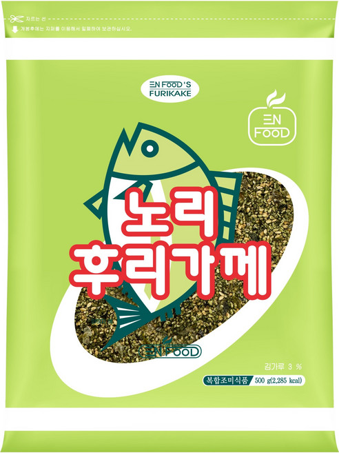 이엔푸드 노리 후리가께, 500g, 1개