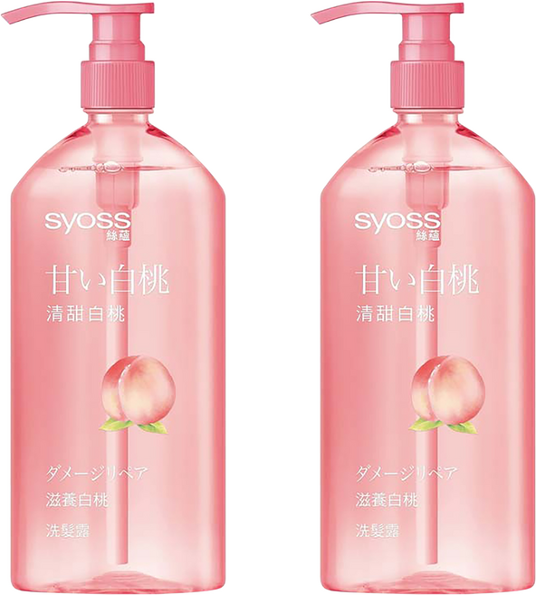 syoss 絲蘊 滋養白桃洗髮露, 420ml, 2瓶