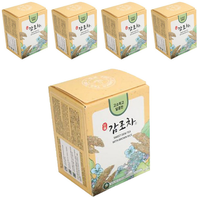 감로700 유기농 고소하고 달콤한 감로차, 1g, 12개입, 5개