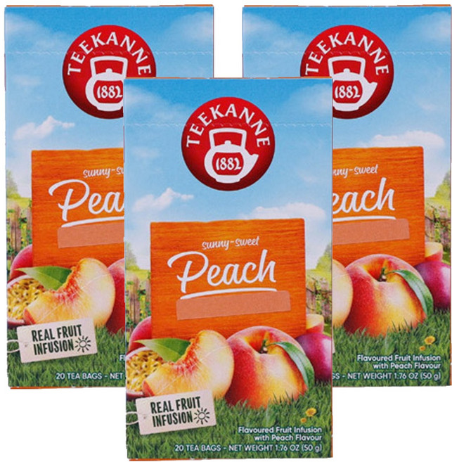 티칸네 써니 스위트 피치 차, 2.5g, 20개입, 3개