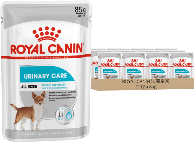 ROYAL CANIN 法國皇家 成犬主食濕糧 泌尿保健, 85g, 12包